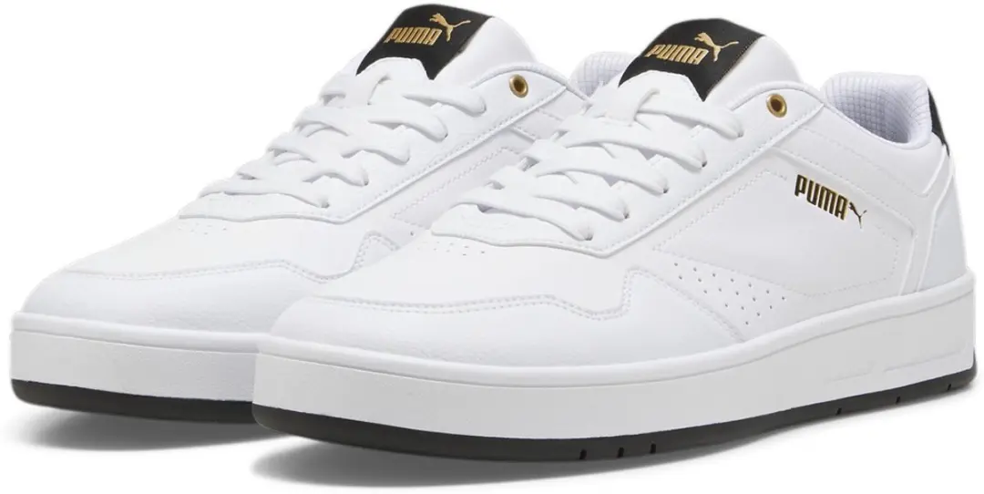 PUMA Court Classic Heren Sneakers - Wit - Maat 47 - afbeelding 2 van 6