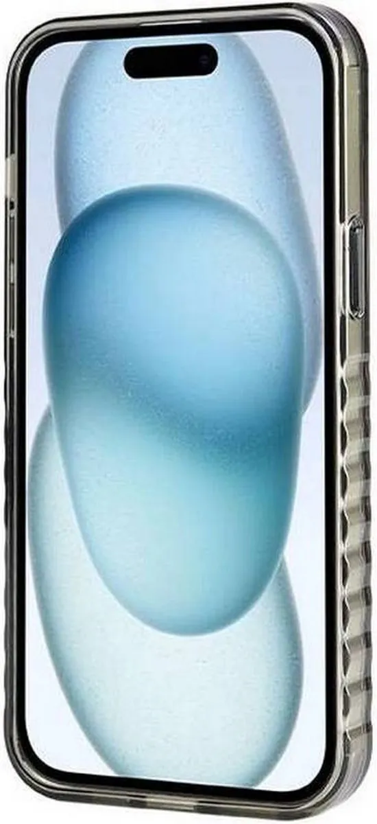 Audi IML Big Logo Back Case - iPhone 15 Plus - Zwart - afbeelding 2 van 6
