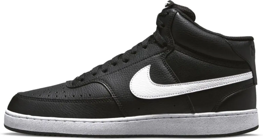 Nike Court Vision Mid Next Nature Sneakers 44 - Zwart - afbeelding 4 van 6