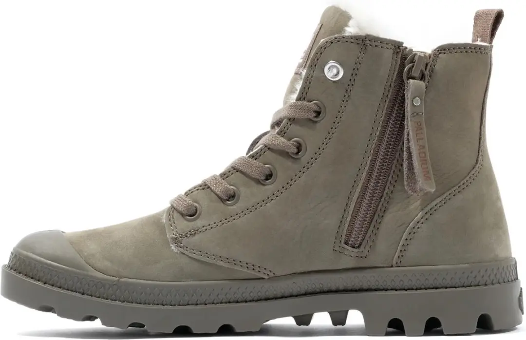 Palladium Pampa Hi Zip WL Hoge Sneakers - Groen 41 - afbeelding 3 van 6