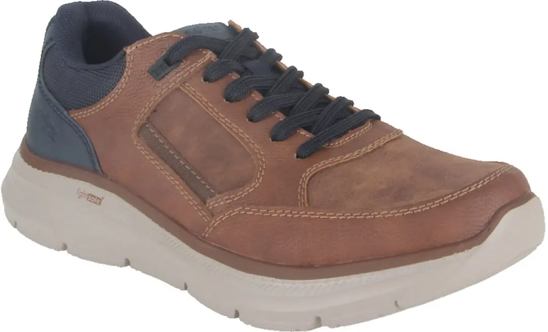 Rieker B1801-24 heren veterschoenen sportief maat 44 bruin