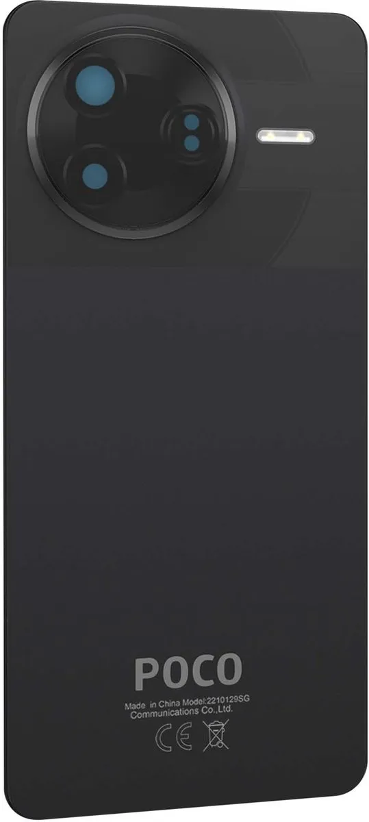 Xiaomi Poco F7 Pro Achterkant Batterijklep - Zwart