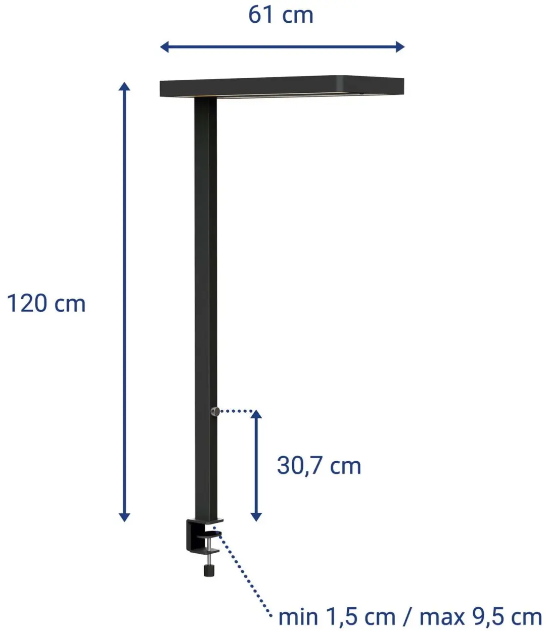 MAULjuvis Bureaulamp LED - 34W - Zwart - afbeelding 3 van 6