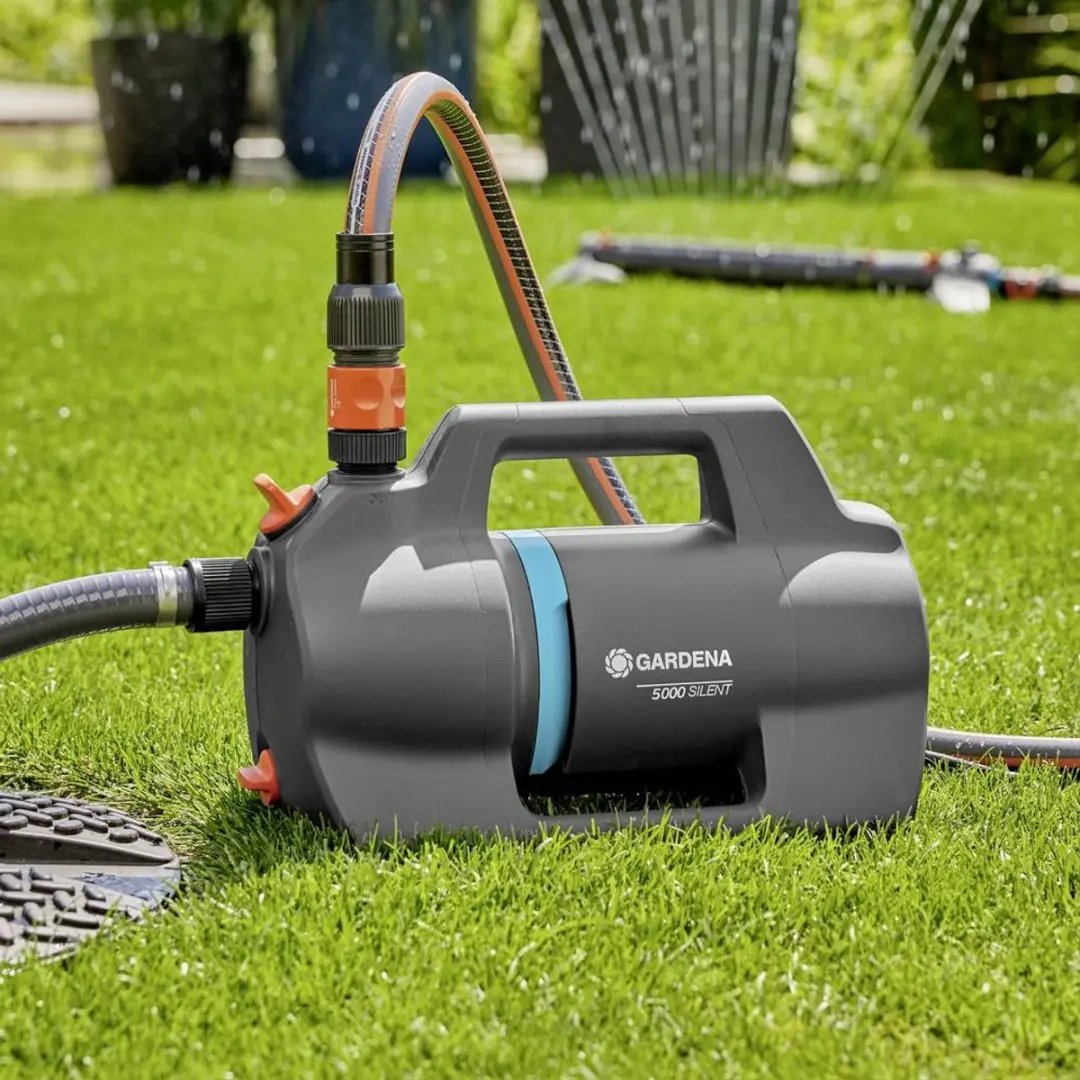 Gardena 5000 Silent Tuinpompset 5.100 l/u - 7m Zuiggarnituur - afbeelding 4 van 6