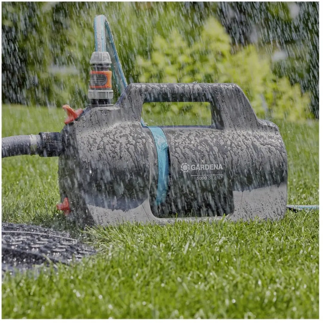 Gardena 5000 Silent Tuinpompset 5.100 l/u - 7m Zuiggarnituur - afbeelding 2 van 6