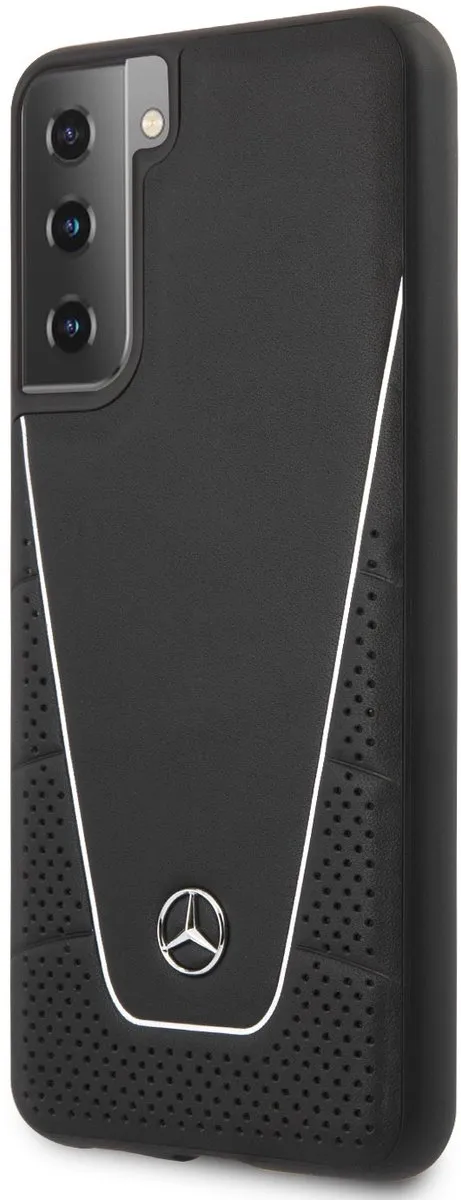 Mercedes-Benz Backcase Hoesje Samsung Galaxy S21 - Effen Zwart