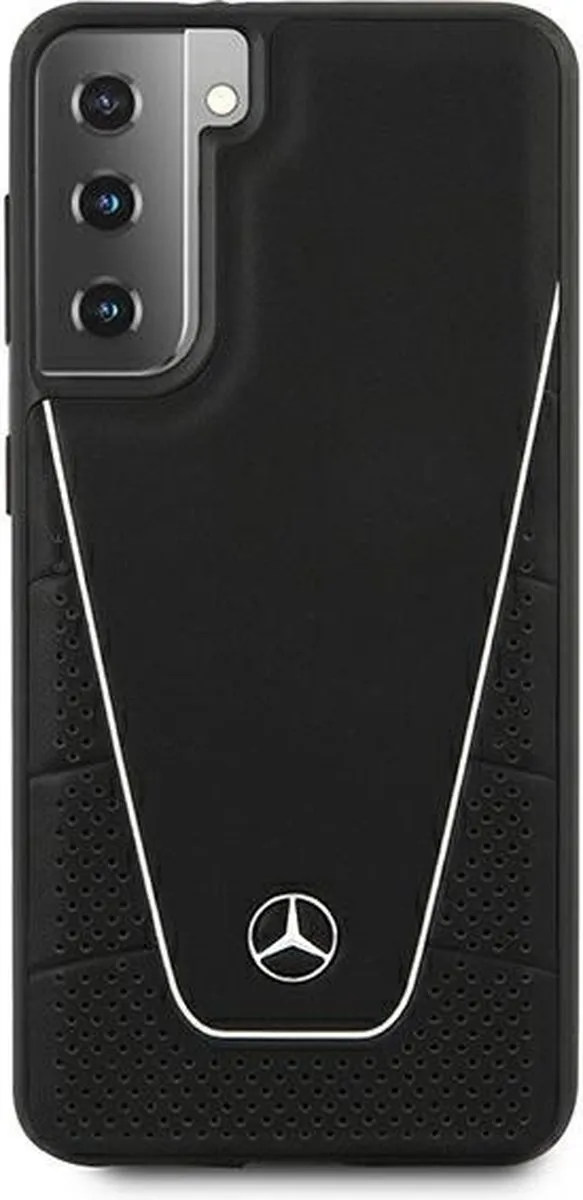 Mercedes-Benz Backcase Hoesje Samsung Galaxy S21 - Effen Zwart