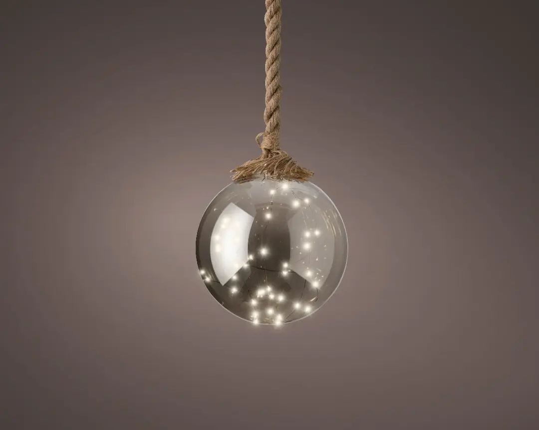 Lumineo LED Kerstbol 40 Warm Wit - 20x80cm - afbeelding 6 van 6