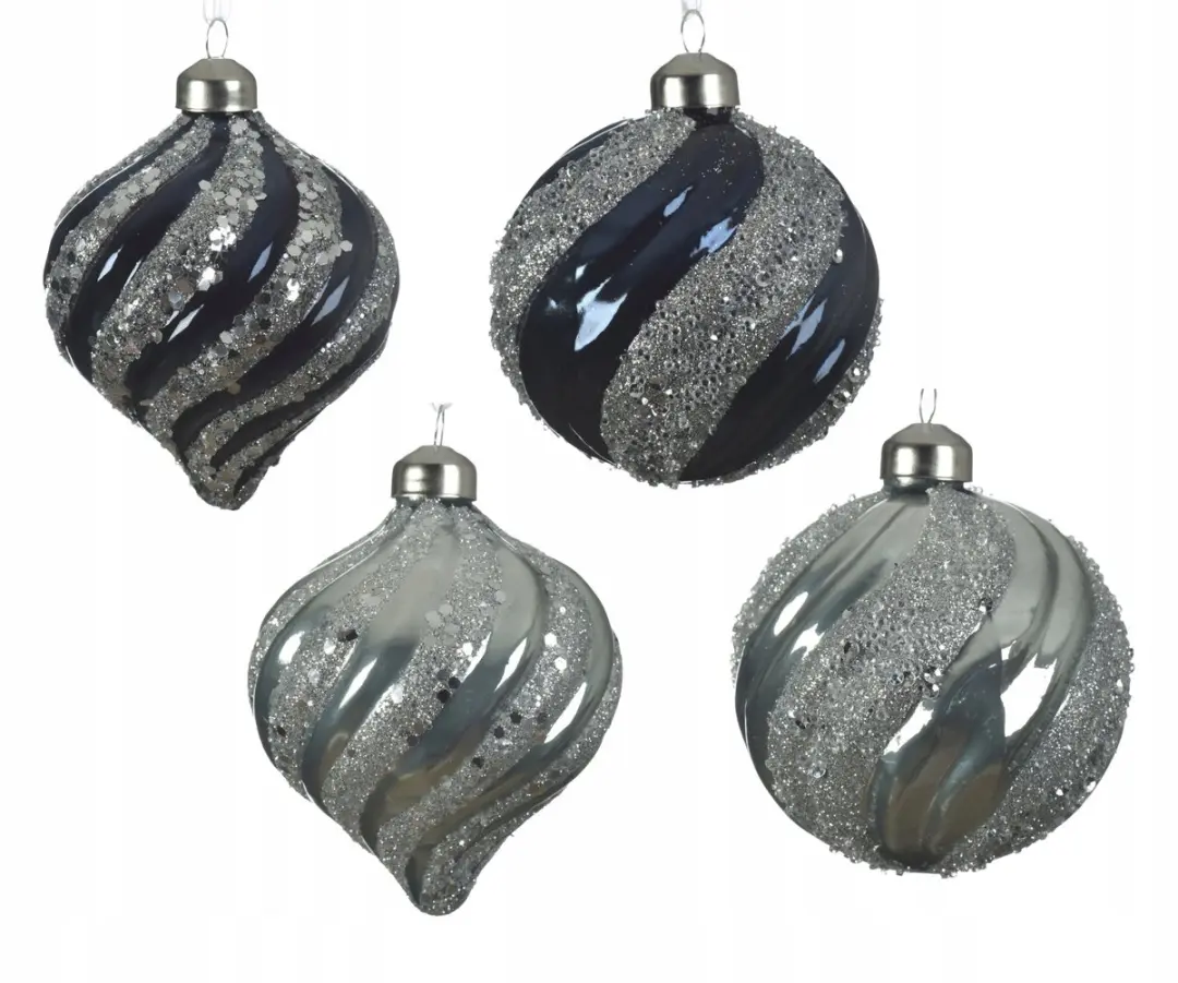 Kersthanger glas d8cm a4 KSD