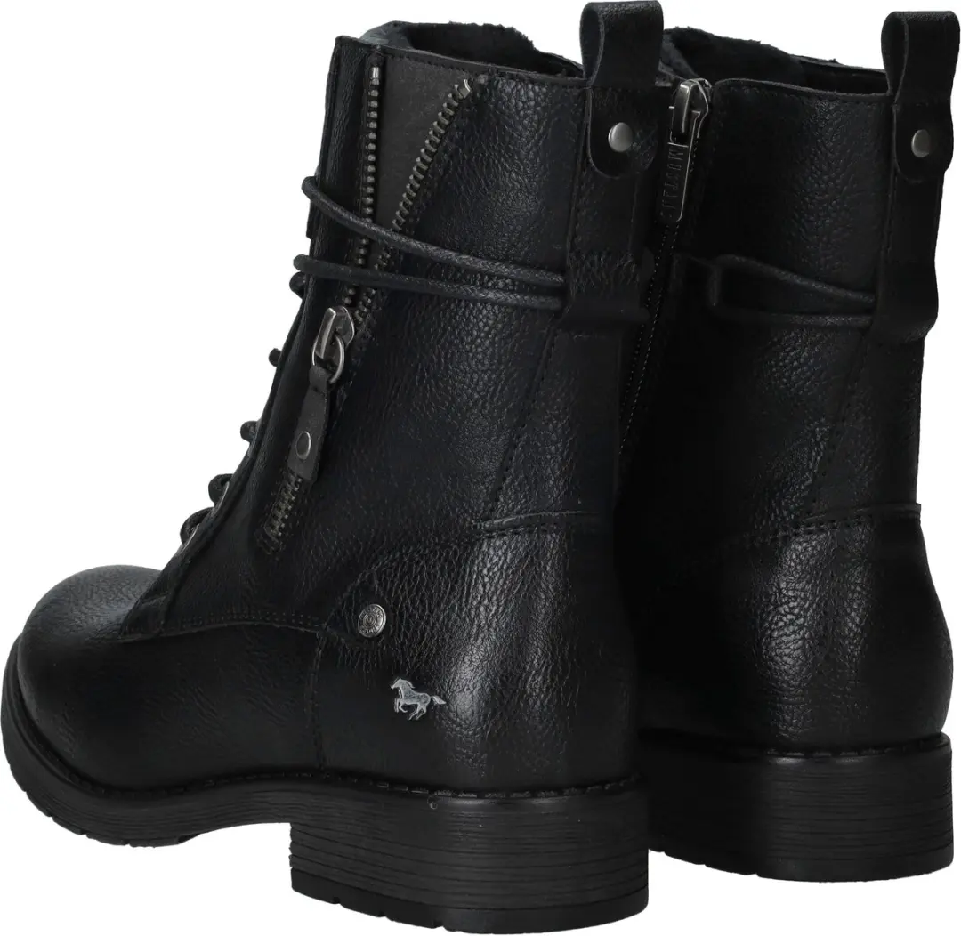 Mustang Veterboots Dames - Zwart 39 - afbeelding 2 van 4