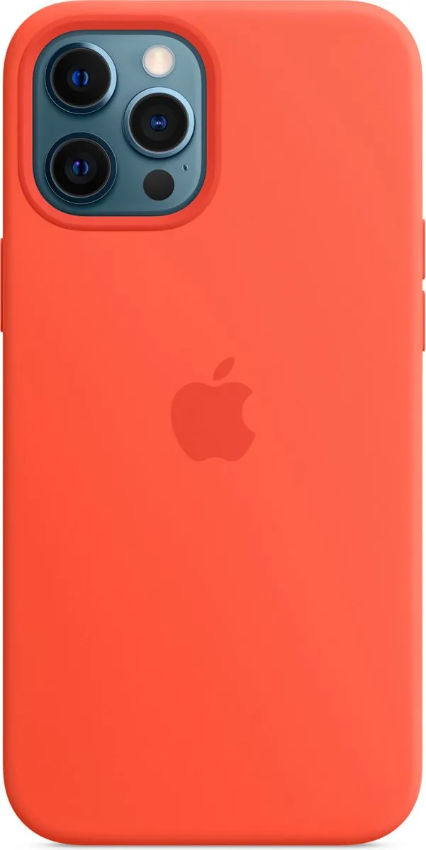 Apple Silicone Backcover MagSafe MKTX3ZM/A - Oranje