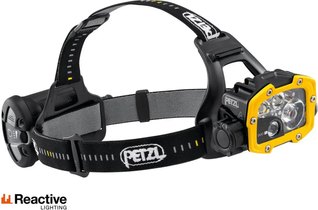 Petzl Duo RL Hoofdlamp - 3000 Lumen - Zwart/Geel - afbeelding 2 van 6