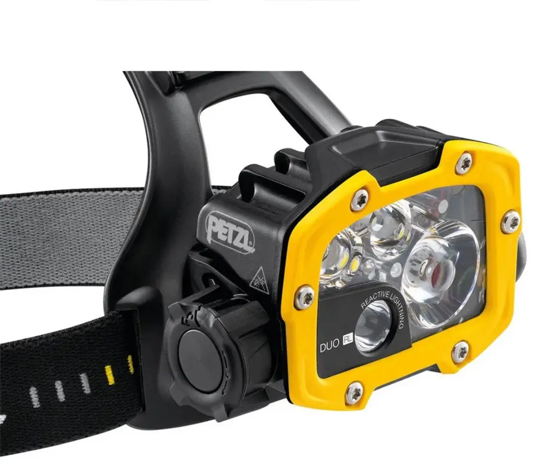 Petzl Duo RL Hoofdlamp - 3000 Lumen - Zwart/Geel - afbeelding 5 van 6