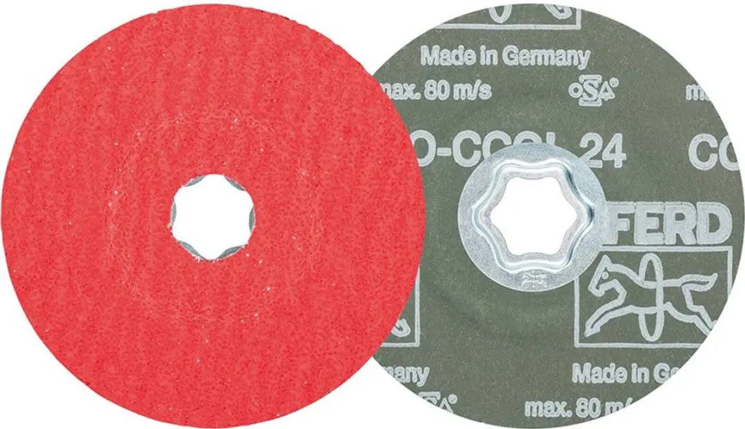 Pferd Fiberschijf CC-FS 125mm K 24 Co-Cool - afbeelding 2 van 2