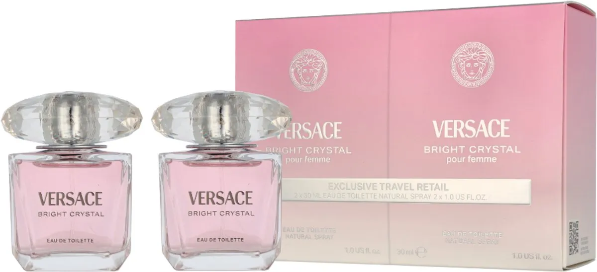 Versace Bright Crystal Eau de Toilette 60ml (2x30ml) - afbeelding 6 van 6
