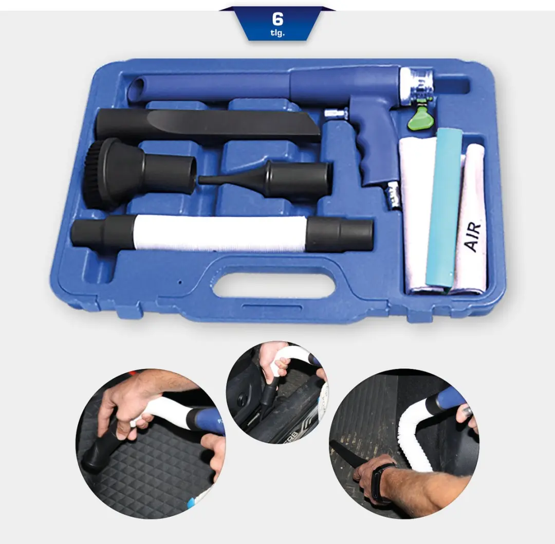 Brilliant Tools BT511130 Persluchtstofzuiger - 6 Stuks
