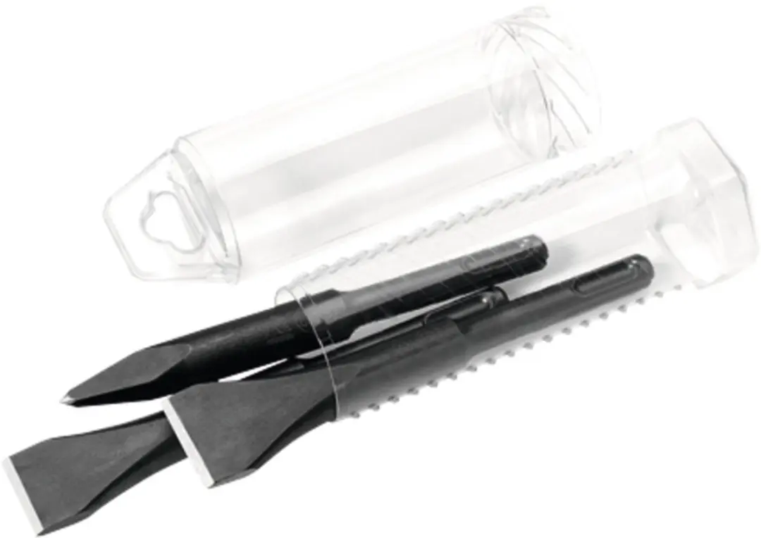 Rennsteig PCS Drietraps Beitel Set SDS plus 140mm
