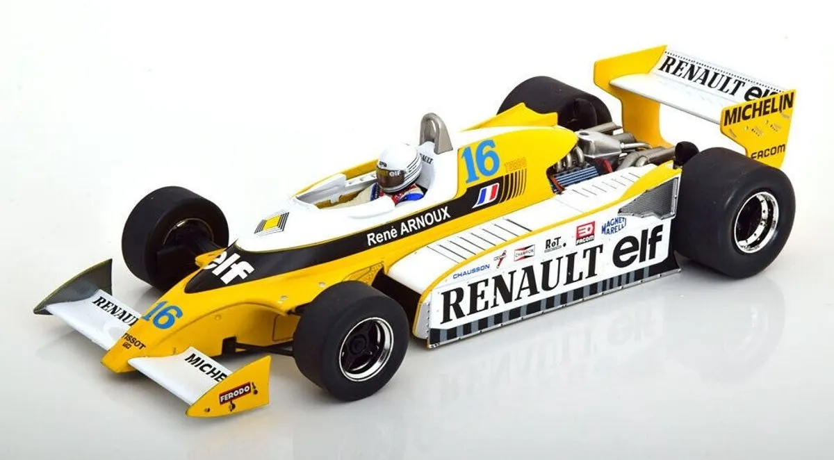 Formule 1 Renault RS10 #16 GB GP 1979 Modelauto 1:18