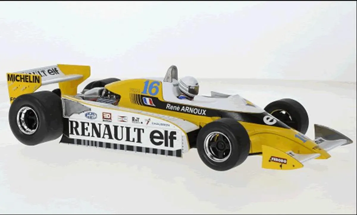 Formule 1 Renault RS10 #16 GB GP 1979 Modelauto 1:18