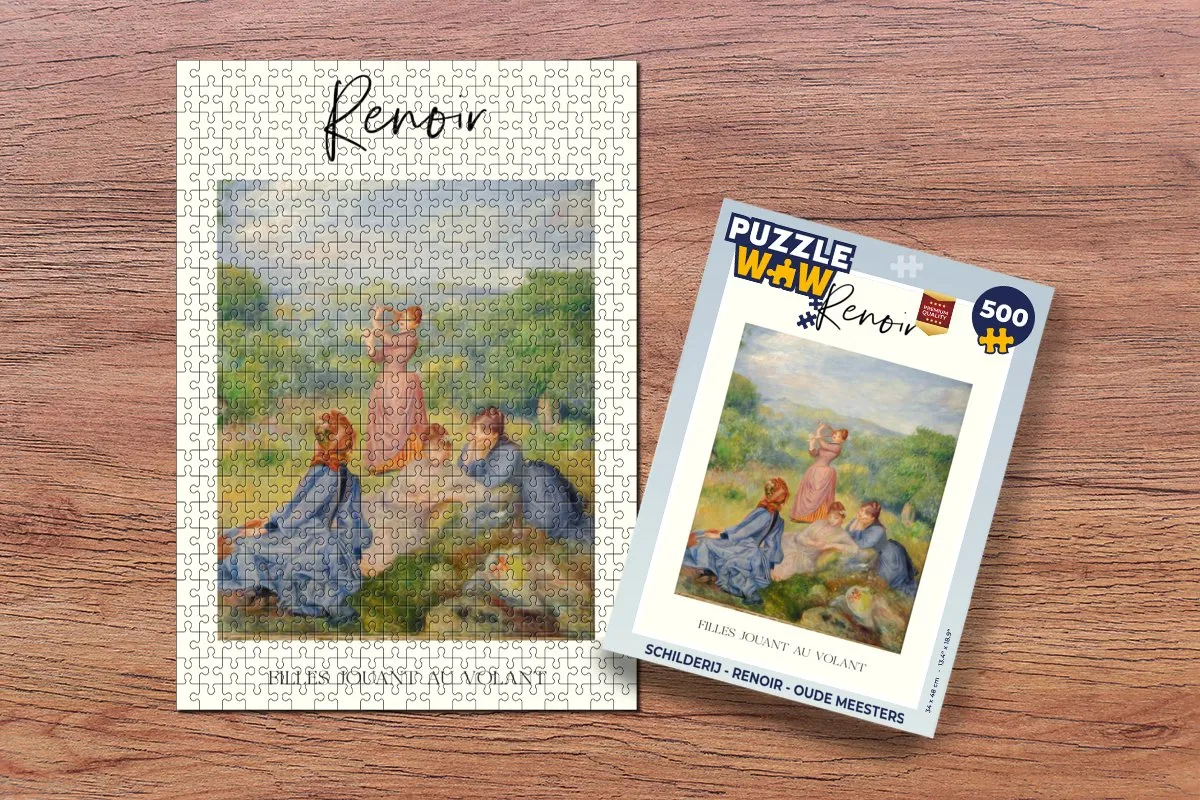PuzzleWow Renoir Legpuzzel 500 Stuks - Multicolor