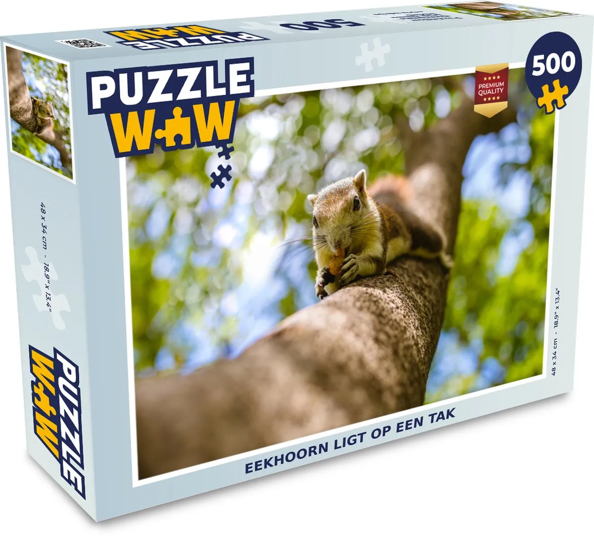 PuzzleWow Legpuzzel 500 Stuks
