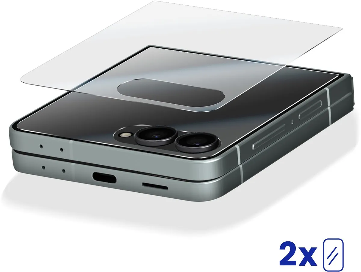 Samsung Galaxy Z Flip 7 Schermbeschermer Anti-reflecterend - 2 Stuks
