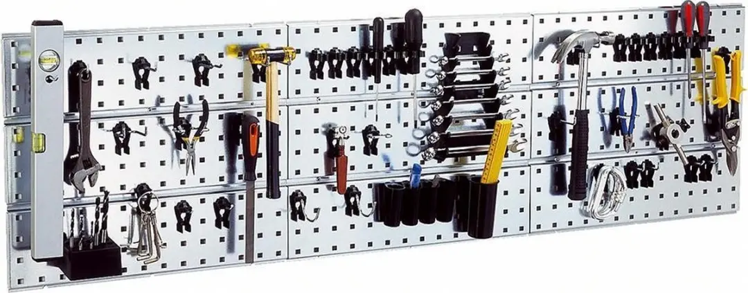 Raaco Gereedschapsbord 109642 - 2 Stuks - 28 SuperClips - 104x44cm - afbeelding 5 van 6