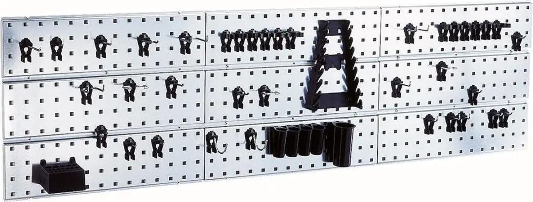 Raaco Gereedschapsbord 109642 - 2 Stuks - 28 SuperClips - 104x44cm - afbeelding 6 van 6