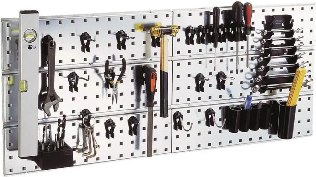 Raaco Gereedschapsbord 109642 - 2 Stuks - 28 SuperClips - 104x44cm - afbeelding 2 van 6