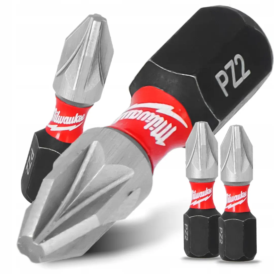 Milwaukee SHOCKWAVE PZ2 25mm Impact Bits (2 stuks)
