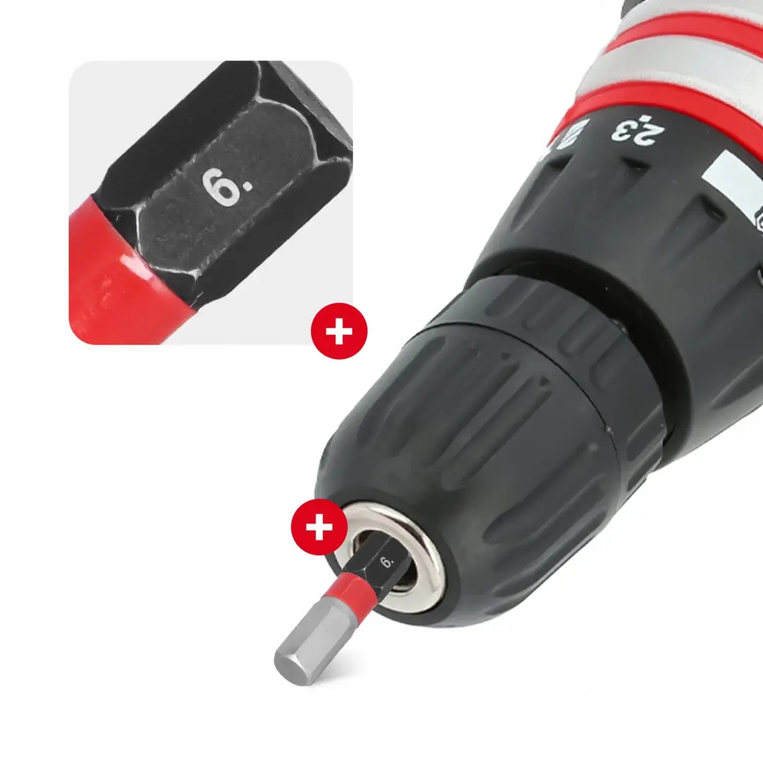 Milwaukee SHOCKWAVE HEX6 25mm Impact Bits