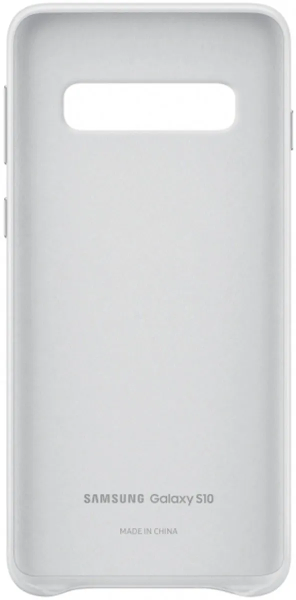 Samsung Lederen Cover EF-VG973LWEGWW - Wit - afbeelding 6 van 6
