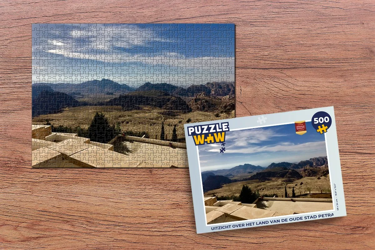 PuzzleWow Petra Legpuzzel 500 Stuks - Multicolor