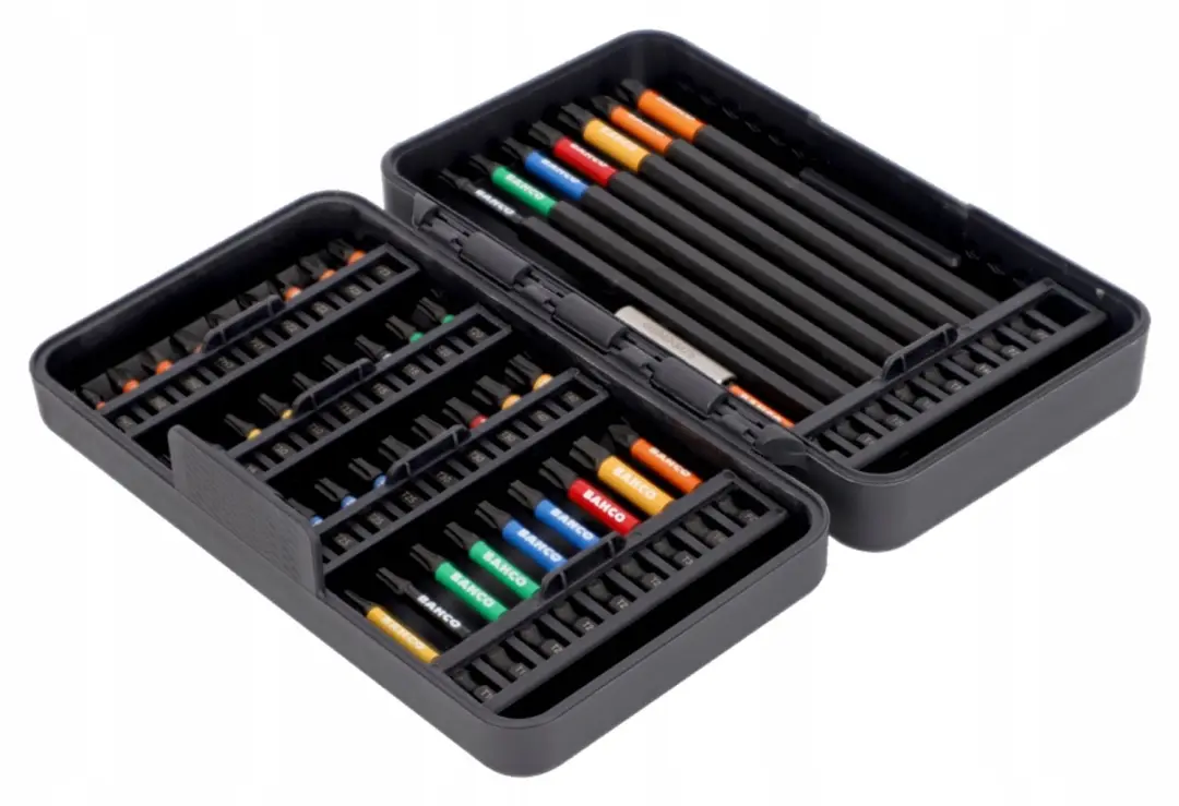 Bahco 44-delige Slagmoerdoppen 1/4" - 180 Vakken - afbeelding 2 van 3