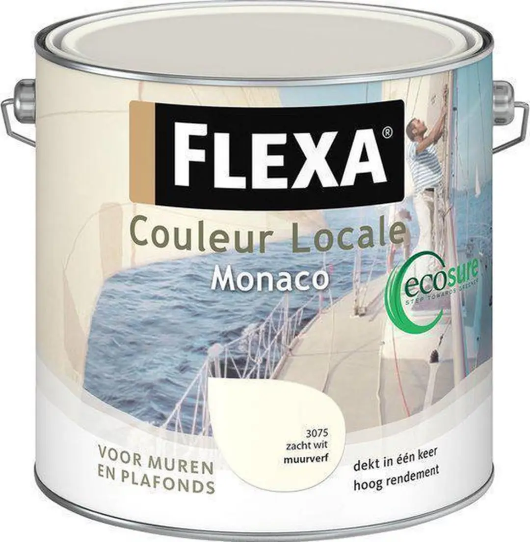 Flexa Couleur Locale Muurverf Ecosure Monaco 2.5 L 4075 Licht Beige