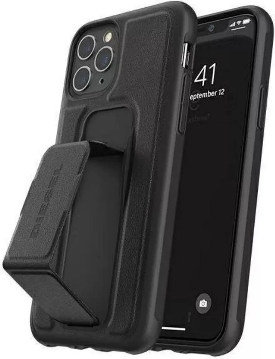 Diesel Grip Back Case - iPhone 12/12 Pro 6.1" - Zwart