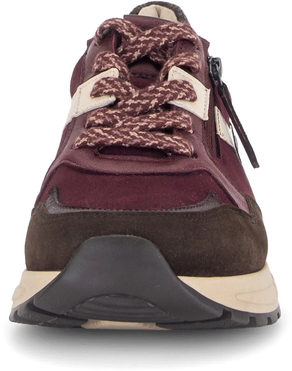Gabor Sneakers 102410 - Bordeauxrood Suede - Maat 41 - afbeelding 3 van 6