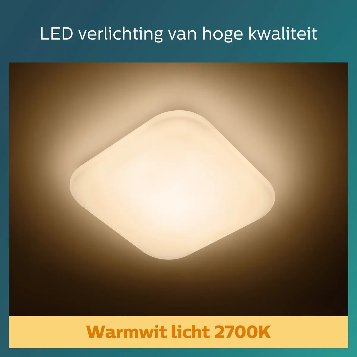 Philips LED Mauve Plafonnière 17W - 32cm - Warm wit
