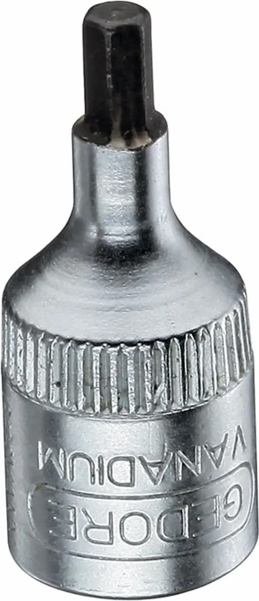 Gedore Dopsleutel 1/4 Inbus 2mm