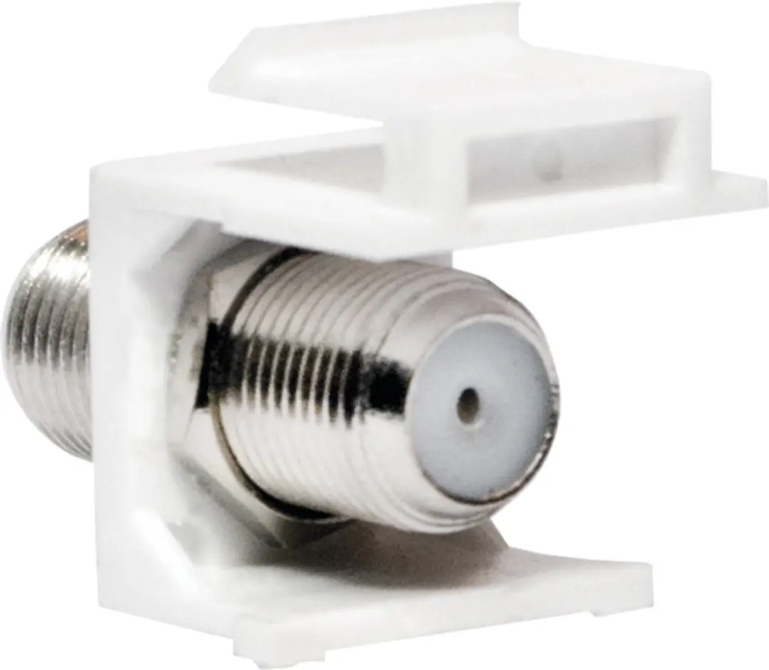 Keystone F-connector