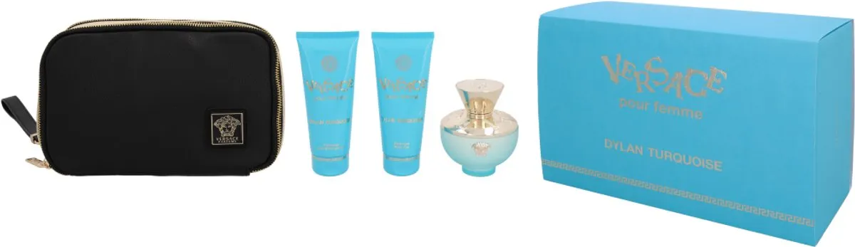 Versace Dylan EDT + Bodylotion + Douchegel + Toilettas - 300ml