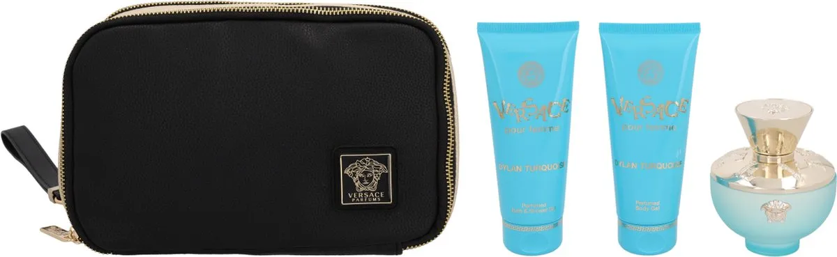 Versace Dylan EDT + Bodylotion + Douchegel + Toilettas - 300ml