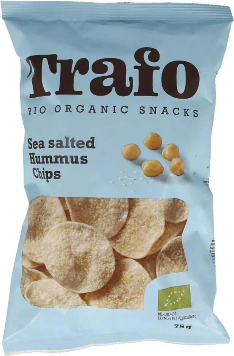 Trafo Hummus Chips Zout 75g
