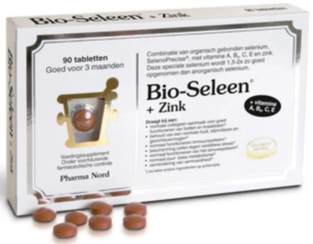 Pharma Nord Bio Seleen & Zink 180 tabletten