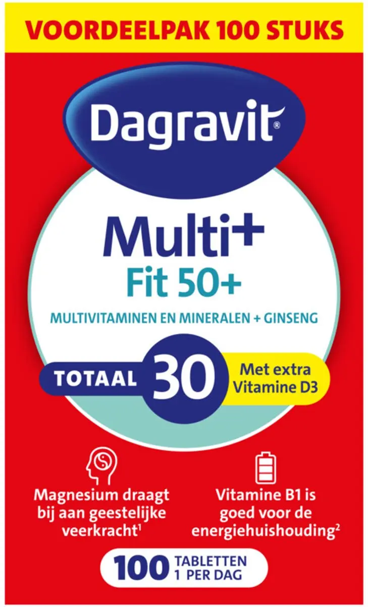 Dagravit Totaal 30 Vitaal 50+