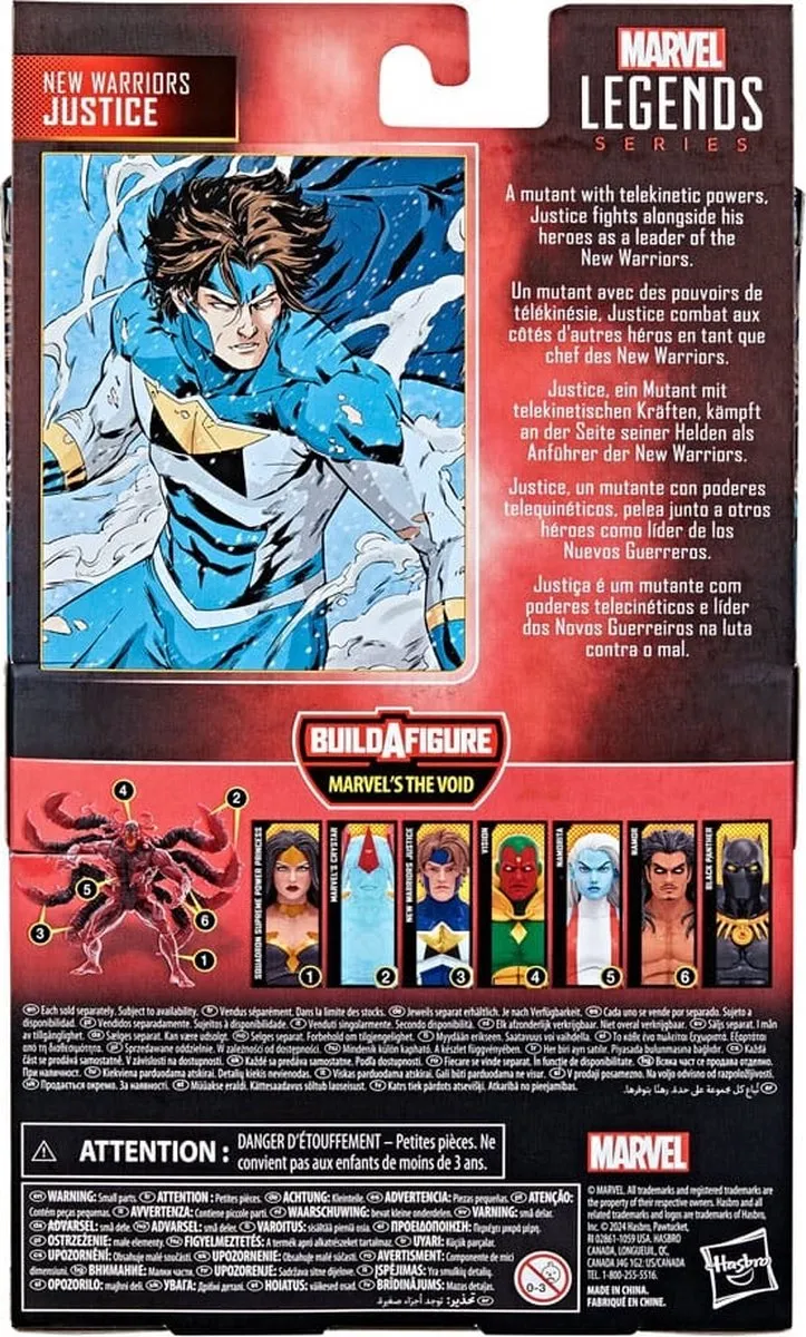 Marvel Legends New Warriors Justice Action Figuur 15cm