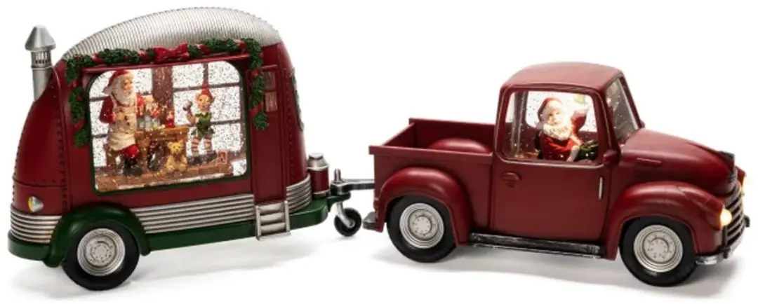 Konstsmide LED Kerstcaravan 4386-550 - 28,5x20cm - Multicolor - afbeelding 3 van 6