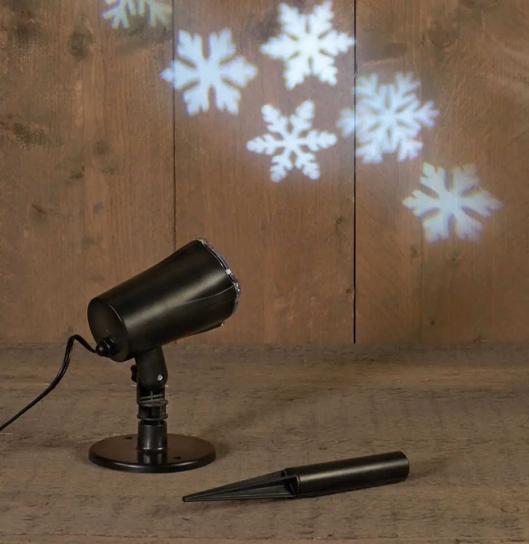 Anna's Collection Outdoor Projector Sneeuwvlok - Wit - afbeelding 2 van 2