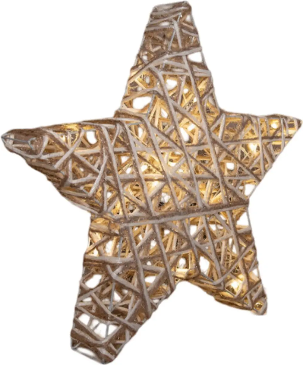 Anna's Collection Ster 15LED 40x5cm Warm Wit - afbeelding 2 van 2
