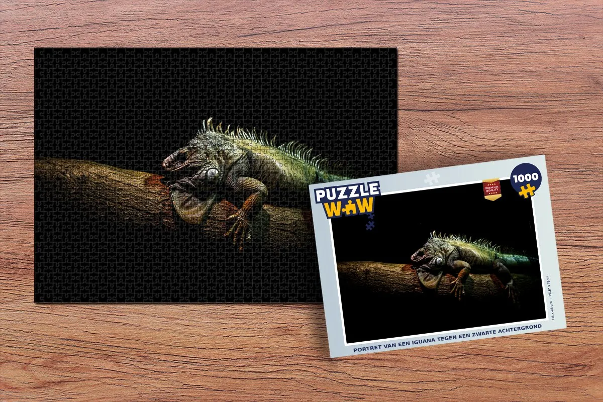 PuzzleWow Dier - Tak - Legpuzzel 1000 Stuks - Multicolor